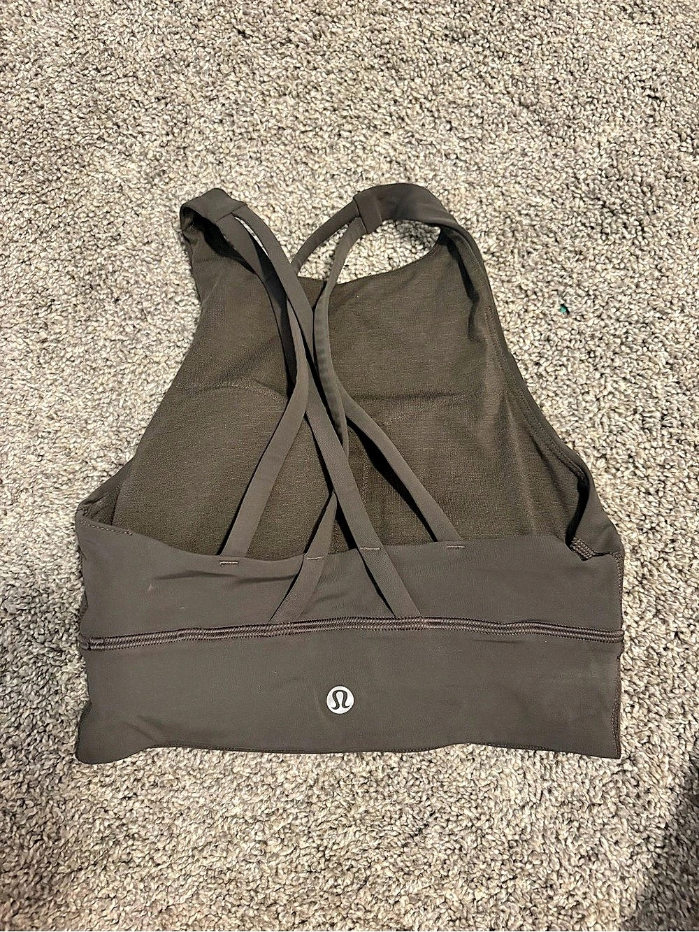 lululemon Align High-Neck Tank Top Sports Bra Black
